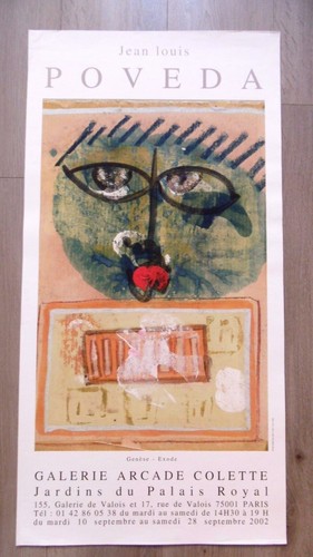 Poveda jean louis affiche - poveda,