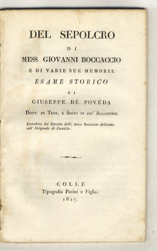Poveda giuseppe del - de, —