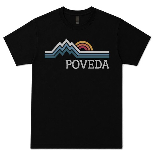 Maglietta poveda logo retrò - maglietta,